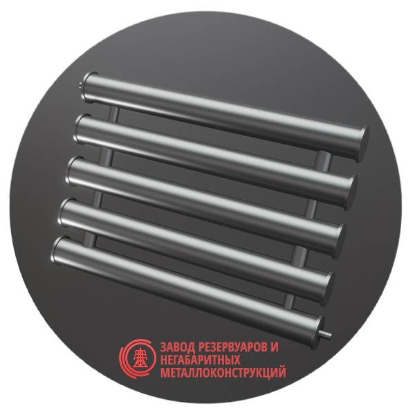 Регистры отопления пятирядные РСП-5x219x5.0-2000 мм
